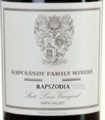 卡布桑迪狂想曲獨(dú)家混釀干紅葡萄酒(Kapcsandy Family Winery Rapszodia Proprietary Blend, Napa Valley, USA)