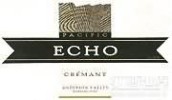 Pacific Echo Cremant, North Coast, USA