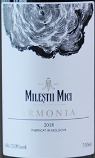 米勒斯提米西酒莊印象阿莫尼紅葡萄酒(Milestii Mici Armonia, Moldova)