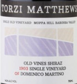 托茲馬修斯多梅尼克馬蒂諾老藤西拉干紅葡萄酒(Torzi Matthews Old Vines Shiraz of Domenico Martino, Eden Valley, Australia)