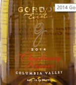 戈登酒莊珍藏霞多麗甜白葡萄酒(Gordon Estate Winery & Vineyards Chardonnay Reserve, Columbia Valley, USA)