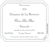 萊托里酒莊利昂帕塞特釀干紅葡萄酒(Domaine de La Rectorie Cuvee Leon Parce, Banyuls, France)