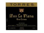 桃樂絲特級王冠馬斯平面園黑牌干紅葡萄酒(Torres Gran Coronas Mas La Plana Black Label, Penedes, Spain)