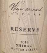 威武德酒莊精選西拉紅葡萄酒(Wynwood Estate Reserve Shiraz, Hunter Valley, Australia)