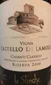 拉莫勒酒莊斯廷奇經(jīng)典基安帝珍藏紅葡萄酒(Castello di Lamole Le Stinche Vigna Chianti Classico Riserva DOCG, Tuscany, Italy)