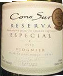 柯諾蘇特藏維歐尼干白葡萄酒(Cono Sur Reserva Especial Viognier, Casablanca Valley, Chile)