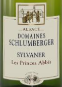 舒伯格酒莊阿貝斯王子西萬尼白葡萄酒(Domaines Schlumberger Sylvaner Les Princes Abbes, Alsace, France)