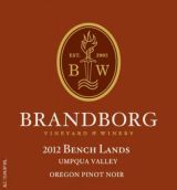 布蘭伯格灘地黑皮諾干紅葡萄酒(Brandborg Bench Lands Pinot Noir, Umpqua Valley, USA)