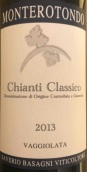 蒙特羅通酒莊瓦焦拉塔經(jīng)典基安帝紅葡萄酒(Monterotondo Vaggiolata Chianti Classico DOCG, Tuscany, Italy)