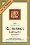 復(fù)興泰勒瓦瑚珊干白葡萄酒(Renaissance Vin de Terroir Roussanne, North Yuba, USA)