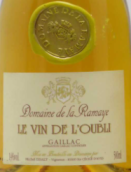 拉瑪耶酒莊米歇爾伊薩白葡萄酒(Domaine de la Ramaye - Michel Issaly Vin de l'Oubli, Gaillac, France)