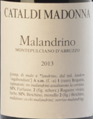 卡達迪·瑪?shù)つ染魄f瑪蘭蒂諾紅葡萄酒(Cataldi Madonna Malandrino Vino da Tavola,?Abruzzo, Italy)