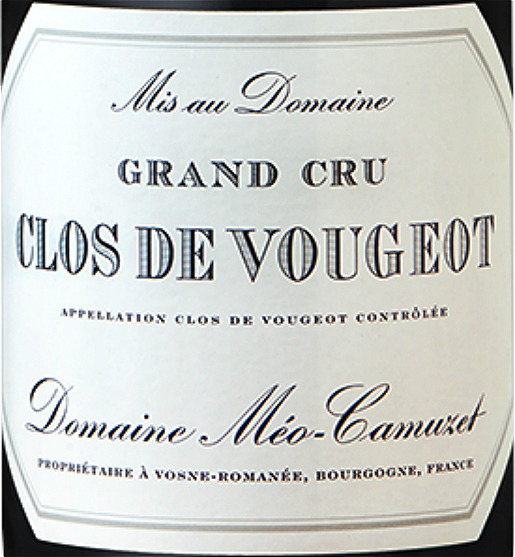 Domaine Meo-Camuzet Clos de Vougeot Grand Cru, Cote de Nuits