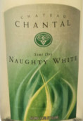 香塔爾頑童半干白型葡萄酒(Chateau Chantal Naughty White, Old Mission Peninsula, USA)