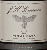 卡利耶蘿拉特釀黑皮諾干紅葡萄酒(J.K.Carriere Cuvee Lola Pinot Noir, Willamette Valley, USA)