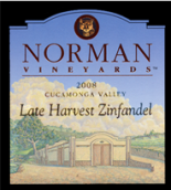 諾曼晚收仙粉黛紅葡萄酒(Norman Late Harvest Zinfandel, Paso Robles, USA)