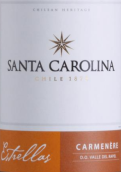 圣卡羅星光佳美娜干紅葡萄酒(Santa Carolina Estrellas Carmenere, Rapel Valley, Chile)