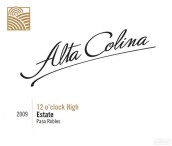 Alta Colina 12 O'Clock High Estate White, Paso Robles, USA