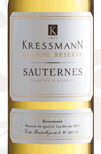 科瑞斯曼珍釀甜白葡萄酒（蘇特恩 ）(Kressman Grande Reserve, Sauternes, France)