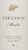 艾克荷夫梅洛干紅葡萄酒(Eikehof Merlot, Franschhoek, South Africa)