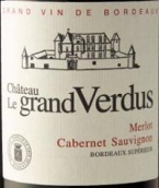 巍都堡干紅葡萄酒(Chateau Le Grand Verdus, Bordeaux Superieur, France)