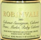 羅賓韋爾混釀紅葡萄酒(Robinvale Cabernets, Murray Darling, Australia)