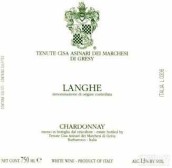 格雷西酒莊霞多麗干白葡萄酒(Tenute Cisa Asinara Dei Marchesi di Gresy Chardonnay,  Langhe, Italy)