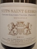 里貝伯爵酒莊巨藤之地（夜圣喬治一級(jí)園）紅葡萄酒(Domaine du Comte Liger-Belair Clos des Grandes Vignes Monopole, Nuits-Saint-Georges Premier Cru, France)