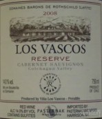 巴斯克酒莊赤霞珠珍藏紅葡萄酒(Los Vascos Reserve Cabernet Sauvignon, Colchagua Valley, Chile)