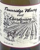 弗朗里奇酒莊霞多麗白葡萄酒(Fawnridge Winery Chardonnay, Sierra Foothills, USA)