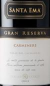 圣艾瑪酒莊特級珍藏佳美娜紅葡萄酒(Santa Ema Gran Reserva Carmenere, Cachapoal Valley, Chile)