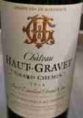 上歌威特酒莊大道紅葡萄酒(Chateau Haut-Gravet Grand Chemin, Saint-Emilion Grand Cru, France)