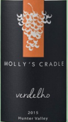 莫莉搖籃華帝露干白葡萄酒(Molly's Cradle Wines verdelho, Hunter Valley, Australia)