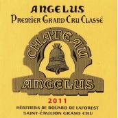 金鐘酒莊紅葡萄酒(Chateau Angelus, Saint-Emilion Grand Cru, France)