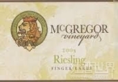 麥格雷戈雷司令干白葡萄酒(McGregor Vineyard Dry Riesling, Finger Lakes, USA)