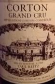 保羅·賴茨酒莊科爾登特級(jí)園紅葡萄酒(Maison Paul Reitz Corton Grand Cru, Cote de Beaune, France)