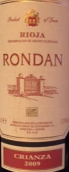 圣塔馬里亞酒莊朗頓陳釀紅葡萄酒(Bodegas Saenz de Santamaria Rondan Crianza, Rioja DOCa, Spain)