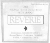 Reverie Petit Verdot, Diamond Mountain District, USA