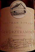 喬納森·愛德華酒莊瓊瑤漿干白葡萄酒(Jonathan Edwards Gewurztraminer, Connecticut, USA)