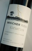 韋切爾嶺海拔赤霞珠干紅葡萄酒(Whicher Ridge Elevation Cabernet Sauvignon, Margaret River, Australia)