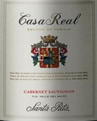 桑塔麗塔皇家堡家族盾徽赤霞珠干紅葡萄酒(Santa Rita Casa Real Escudo de Familia Cabernet Sauvignon, Maipo Valley, Chile)