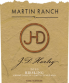 馬丁JD雷司令干白葡萄酒(Martin Ranch Winery J D Hurley Riesling, Amador County, USA)