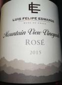 費(fèi)利佩愛德華山景葡萄園桃紅葡萄酒(Luis Felipe Edwards Mountain View Vineyards Rose, Central Valley, Chile)