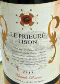 利松修道院酒莊特級(jí)珍藏紅葡萄酒(Le Prieure Lison Grande Reserve, Grignan Les Adhemar, France)