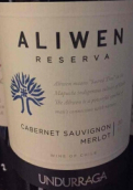 安杜拉加阿里文珍藏赤霞珠-梅洛干紅葡萄酒(Undurraga Aliwen Reserva Cabernet Sauvignon - Merlot, Rapel Valley, Chile)