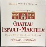 勒斯普·馬蒂雅酒莊干紅葡萄酒(Chateau Lespault Martillac, Pessac-Leognan, France)