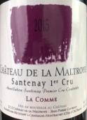 蒙特涅莊園拉貢（桑特奈一級園）紅葡萄酒(Chateau de la Maltroye La Comme Rouge, Santenay 1er Cru, France)