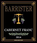 律師品麗珠干紅葡萄酒(Barrister Winery Cabernet Franc, Columbia Valley, USA)