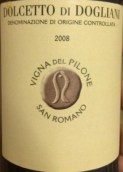 圣羅曼諾酒莊皮羅內(nèi)園多姿桃多亞尼紅葡萄酒(San Romano Dolcetto di Dogliani Vigna del Pilone, Piedmont, Italy)