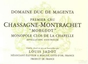 路易亞都莫歌教堂（夏山-蒙哈榭一級園）紅葡萄酒(Louis Jadot Morgeot Clos de la Chapelle Rouge, Chassagne-Montrachet Premier Cru, France)